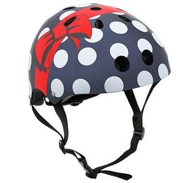 Hornit Protection LED Light Up Skate/BMX Helmet, Polka Dots