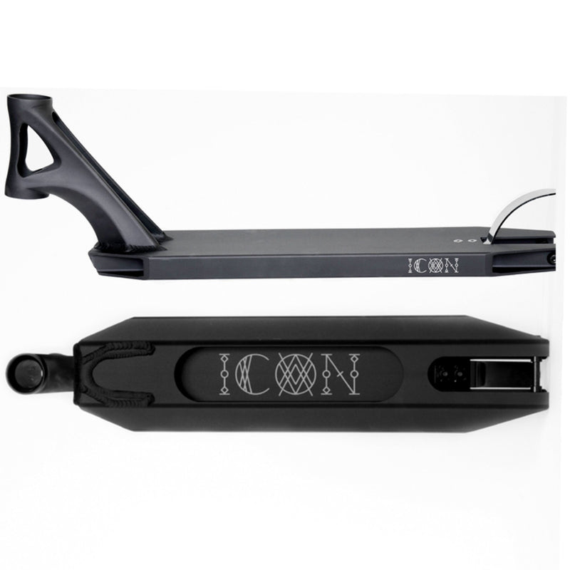 Drone Icon Stunt Scooter Deck 21", Black Stunt Scooter Drone 