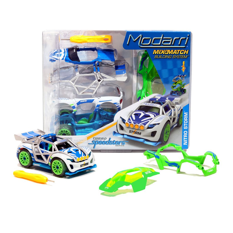 Modarri Toy Car Nitro Storm Turbo Pack