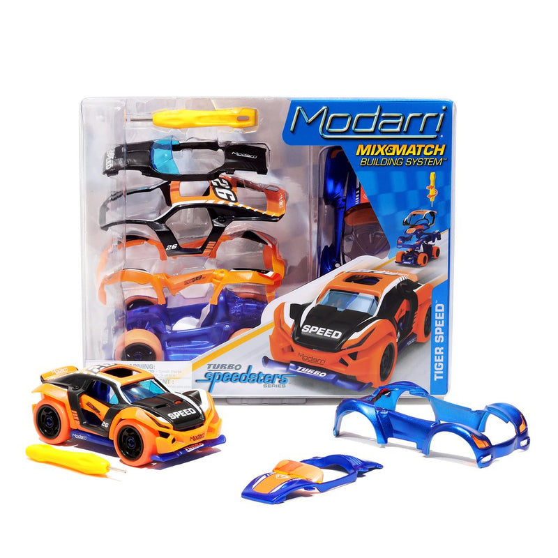 Modarri Toy Car Tiger Speed Turbo Pack