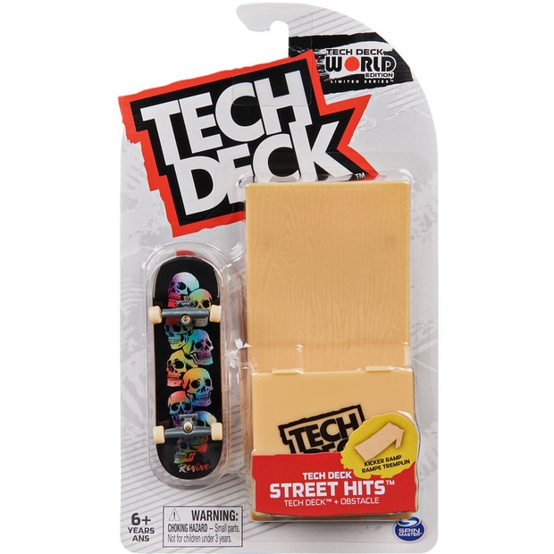 Tech Deck Fingerboards Single Street Hits, Assorted Design