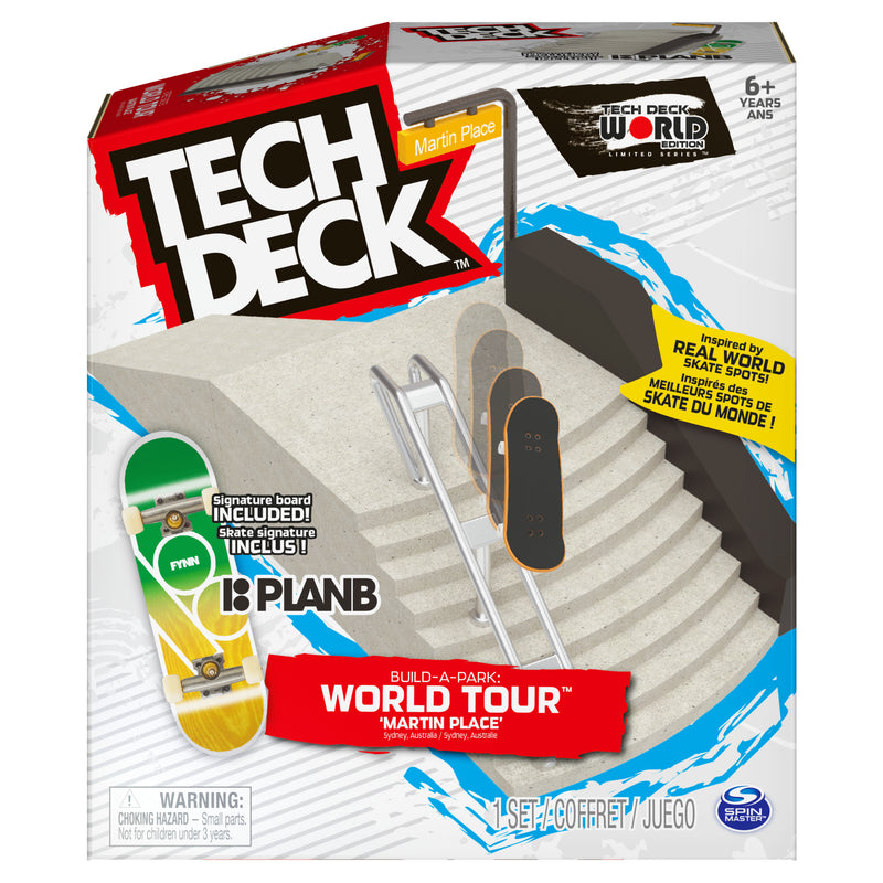 Tech Deck World Series Build A Park - 3 Pack