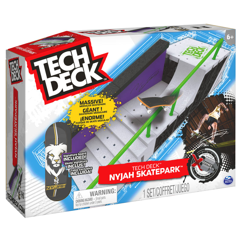 Tech Deck Fingerboards Nyjah Huston Skatepark Set