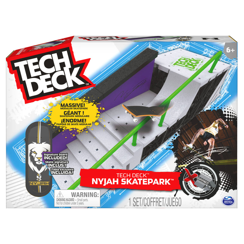 Tech Deck Fingerboards Nyjah Huston Skatepark Set