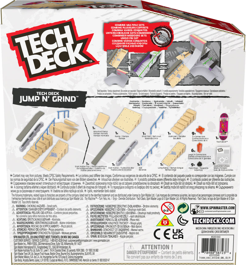 Tech Deck Fingerboards Starter Kit Skatepark Plus Tech Deck