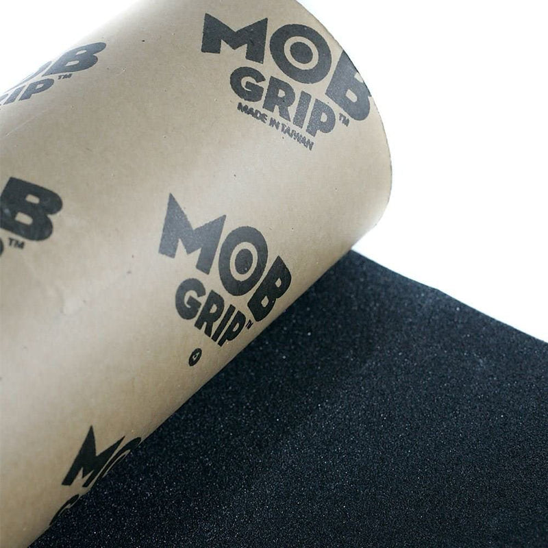 MOB Griptape Skateboard Grip Tape Sheet 9" Wide 33" Long, Black