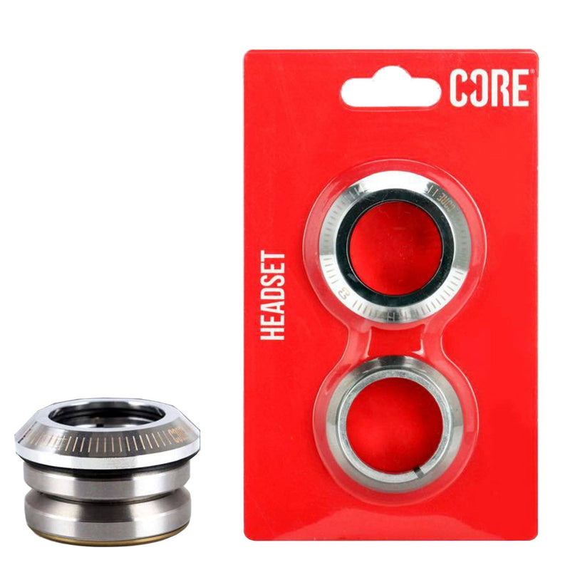 CORE Dash Integrated Headset, Chrome Stunt Scooter CORE 