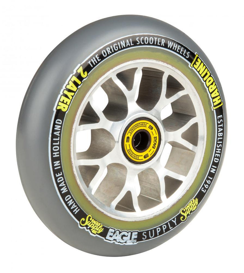 Eagle Supply Wheel 115mm H/Line 2/L Hollowcore Sewercaps Stunt Scooter Eagle Supply Co 