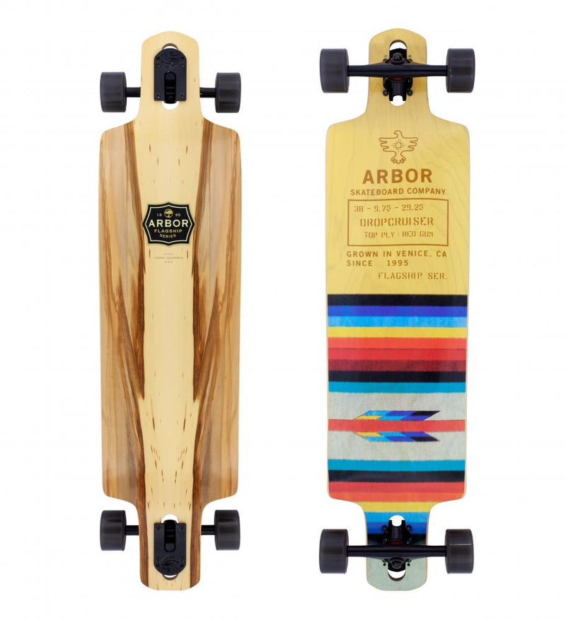 Arbor Skateboards Performance Flagship 38 Dropcruiser	Complete Longboard, 38"