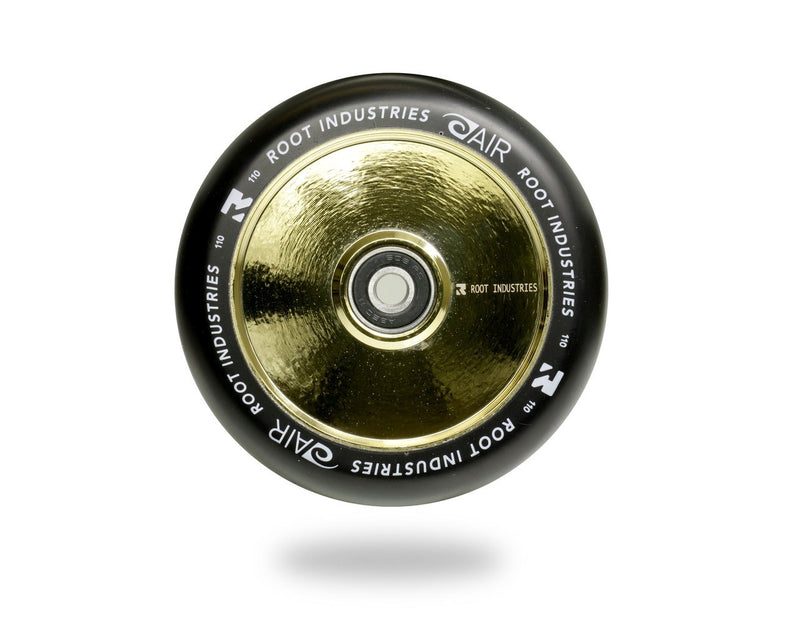 Root Industries Scooters Air Stunt Scooter Wheels 110mm , Black/Gold Scooter Wheels Root Industries 