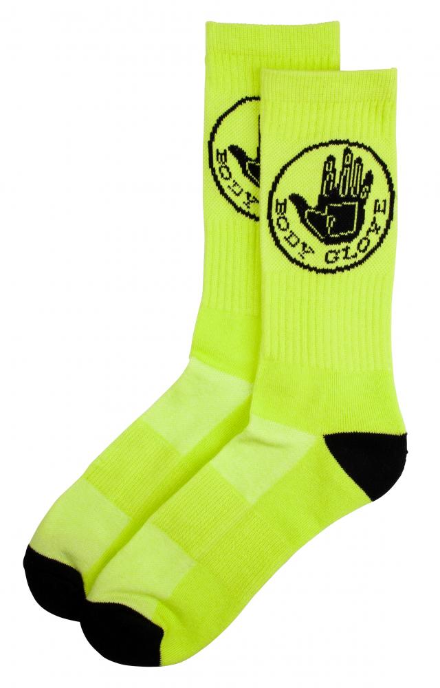 Body Glove Neon Core Logo Skate Socks 3 Pack