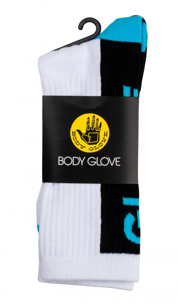 Body Glove Bold Skate Socks, White