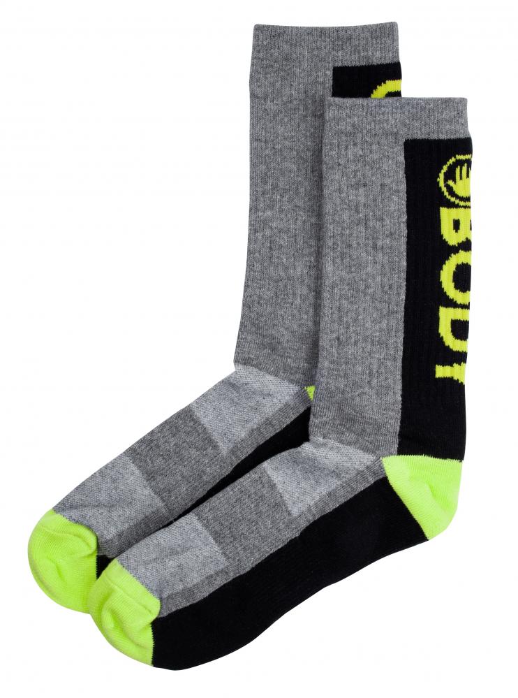 Body Glove Bold Skate Socks, Grey