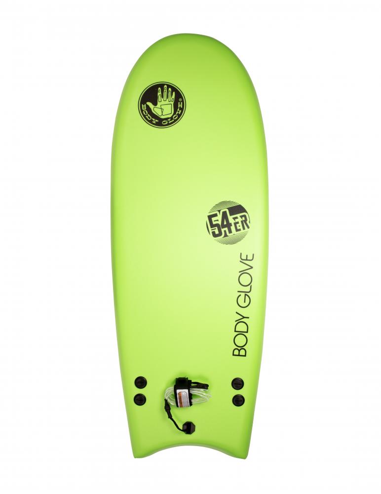 Body Glove Water Sports Soft Top 54 Surf Board 5ft, Black/Green