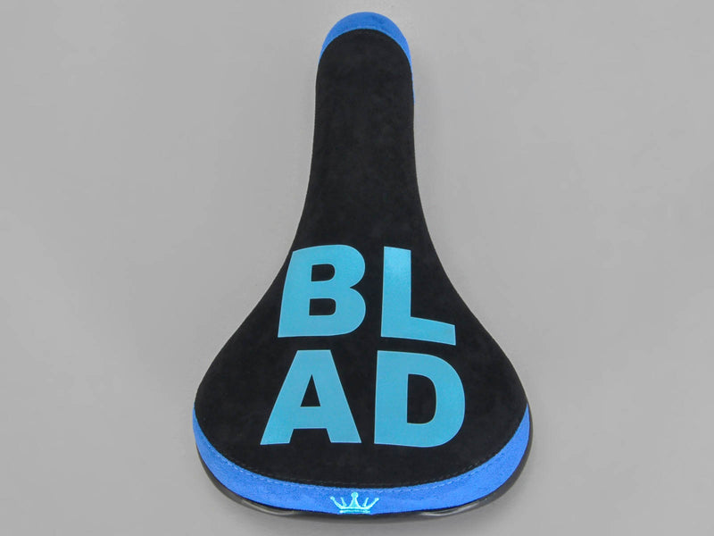 Mafia Bikes BLAD Cycling/Wheelie Bike Seat, Black/Blue