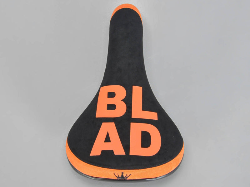 Mafia Bikes BLAD Cycling/Wheelie Bike Seat, Black/Orange