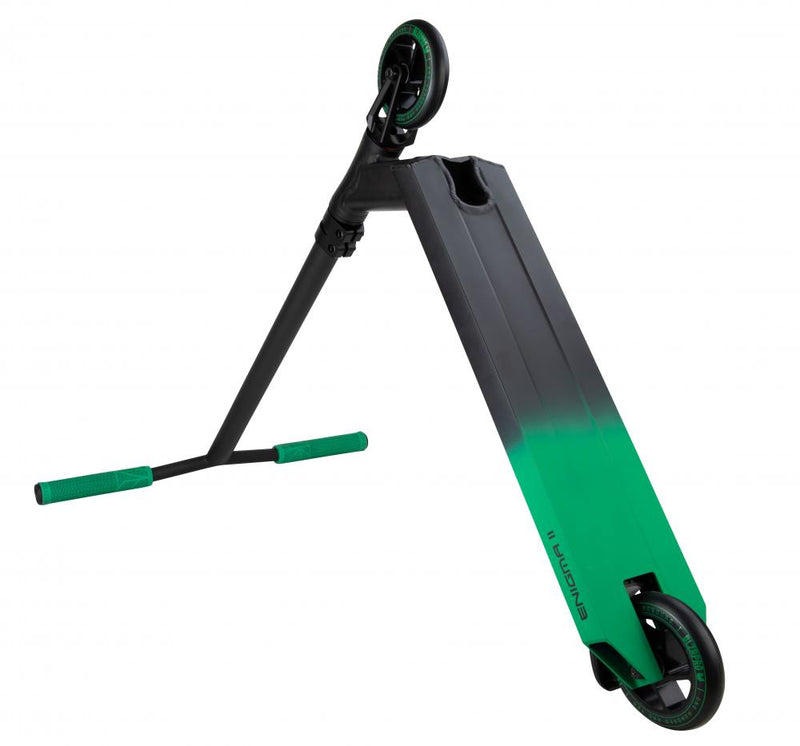 Blazer Pro Scooters Enigma 2 520mm Complete Stunt Scooter, Black/Green
