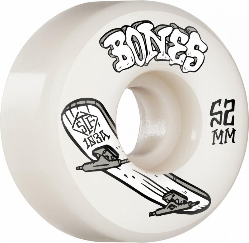 Bones STF Bonesless 103A V1 Standard Skateboard Wheels  (Set Of 4)