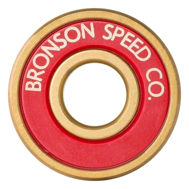Bronson Speed Co Skateboard Bearings G3 - Eric Dressen Gold Pro - SALE WAS £35!