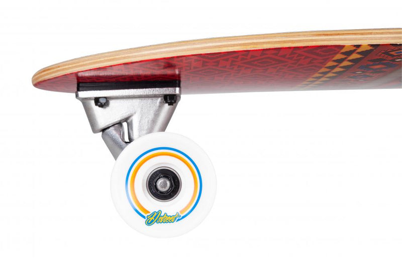 D Street Skateboards Surfskate Aztec Baja Complete Cruiser, 9.375"