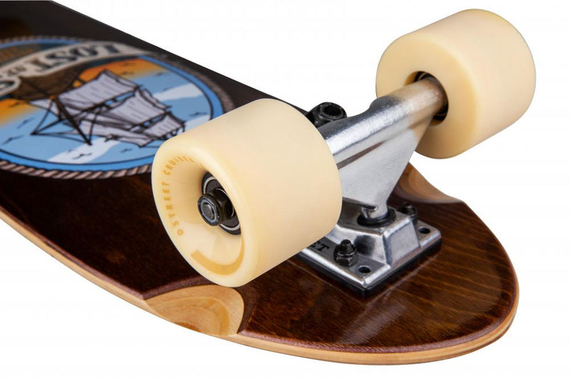 D Street Skateboards Lost At Sea Complete Cruiser Skateboard 7.5"