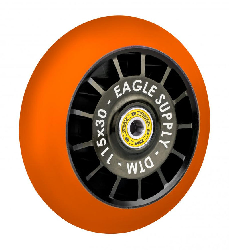 Eagle Supply Radix Full Hollowtech Stunt Scooter Wheel Medium 115mm, Orange