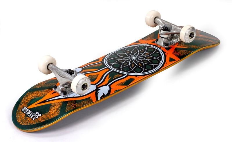 Enuff Skateboards Dreamcatcher Complete Skateboard 7.75", Teal/Orange