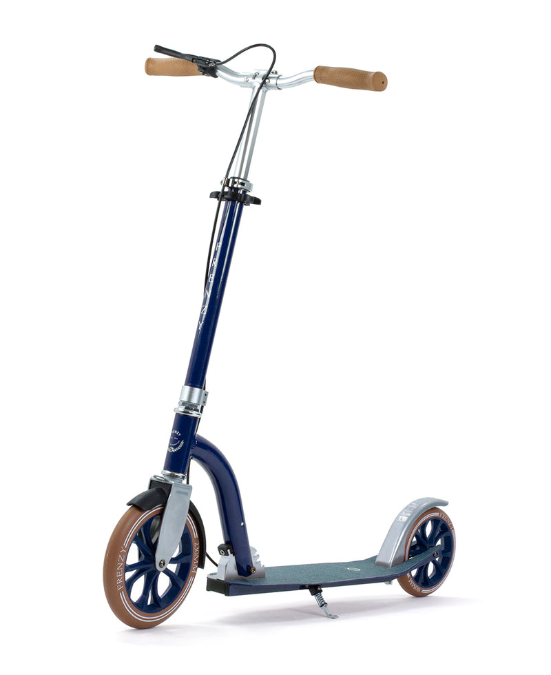 Frenzy Scooters Dual Brake Commuter Scooter 230mm, Blue