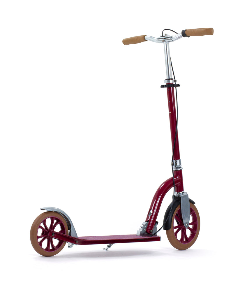 Frenzy Scooters Dual Brake Commuter Scooter 230mm, Burgandy