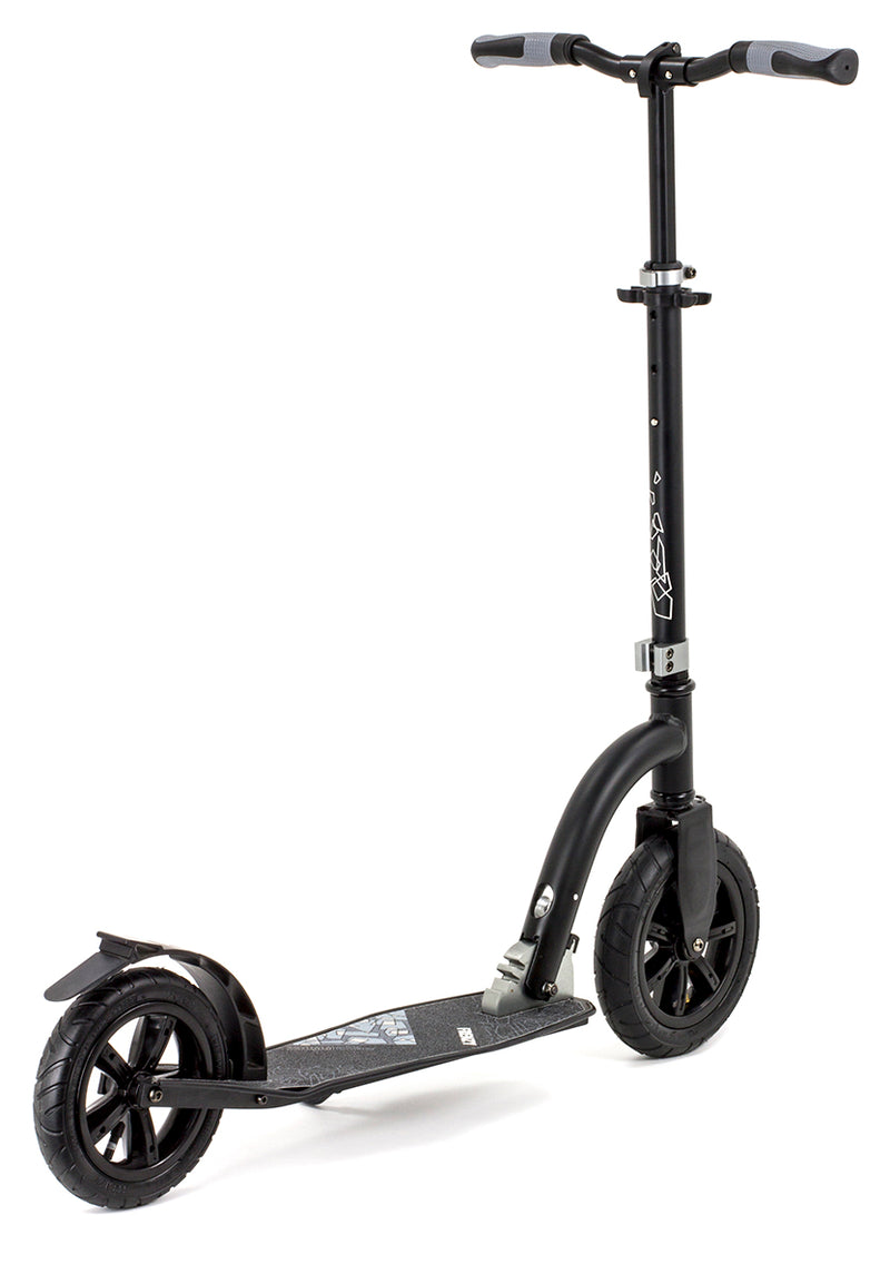 Frenzy Scooters Pneumatic Plus Commuter Scooter 230mm, Black
