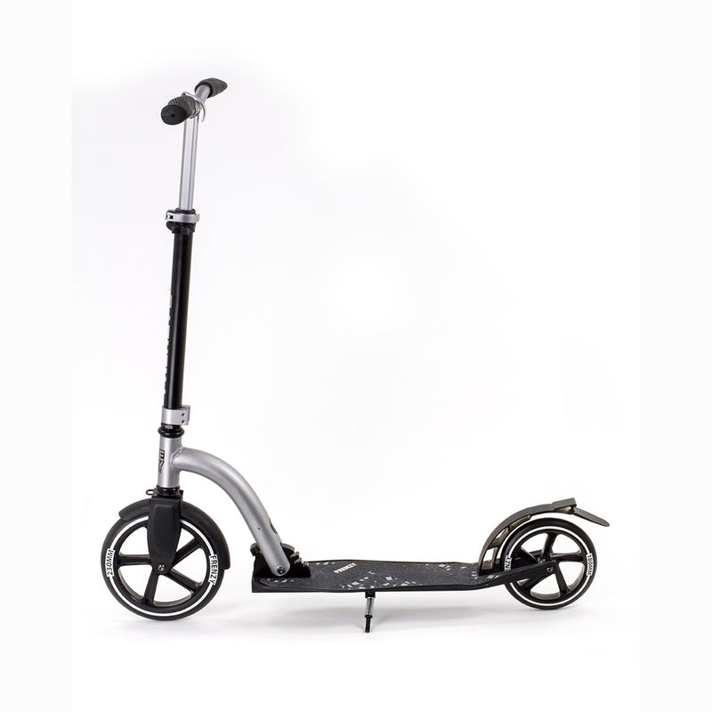 Frenzy Scooters Recreational Scooter V2 230mm, Silver commuter scooter Frenzy Scooters 
