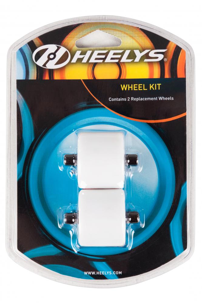 Heelys Original Wheeled Shoes Fats Wheels Abec 5, White