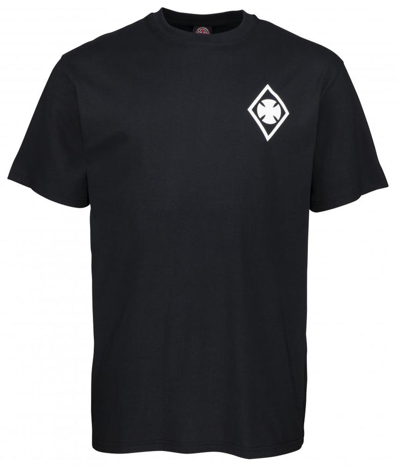 Independent Truck Co Ripped Logo Skateboard T-Shirt, Black