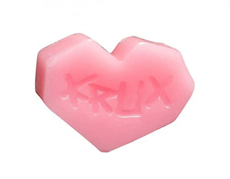 Krux Trucks Ledge Love Curb Skate Wax Heart 3 Inch, Pink