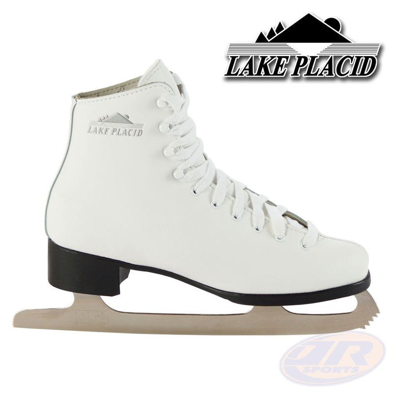 Lake Placid 686 Figure Ice Skates, White