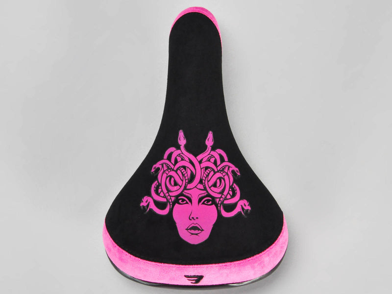 Mafia Bikes Medusa Cycling/Wheelie Bike Seat, Pink Black