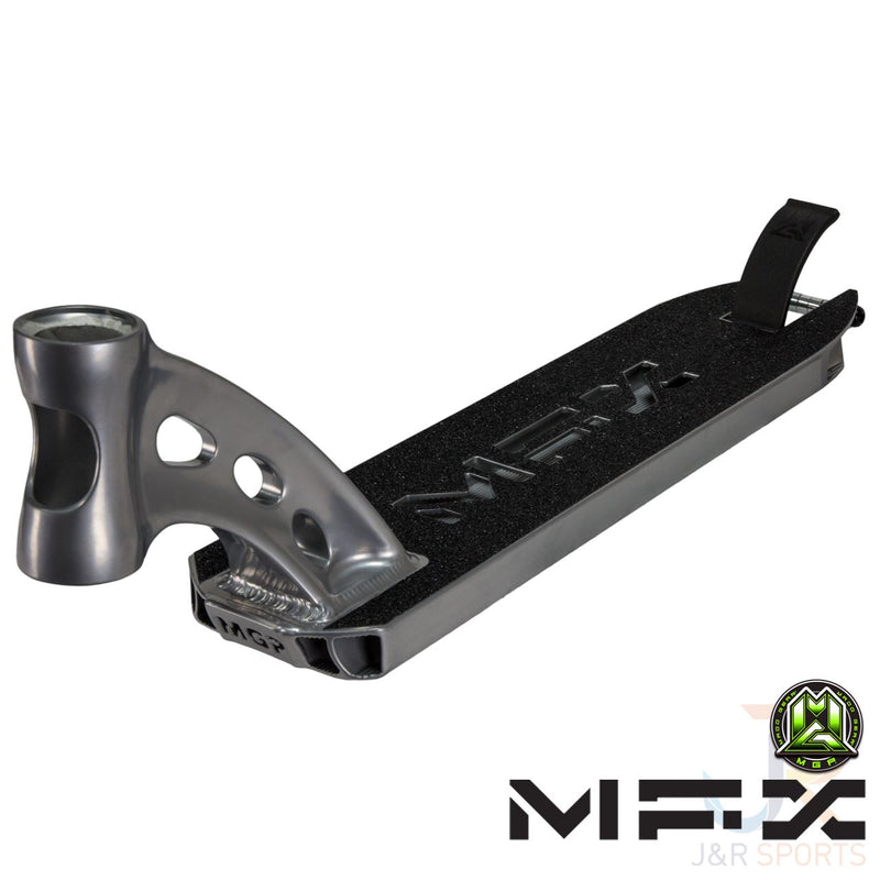 MGP MFX 4.5" Stunt Scooter Deck, Gum Metal Grey
