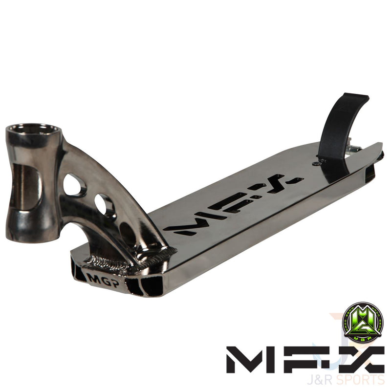 MGP MFX 4.5" Stunt Scooter Deck, Nickel Plated