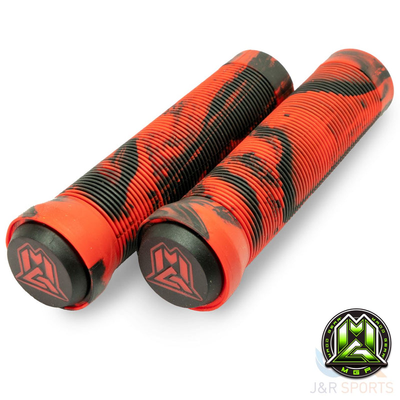 MGP Grind Swirl Stunt Scooter 150mm Grips, Red/Black