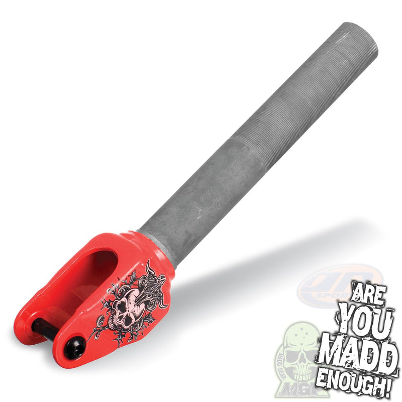MGP Scooters Threaded Headache Fork, Red