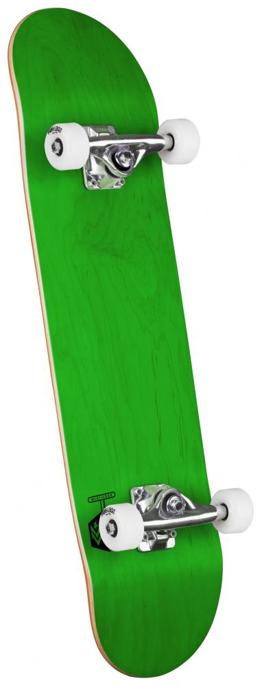 Mini Logo Skateboards Chevron Detonator Birch Complete Skateboard 7.75", Green