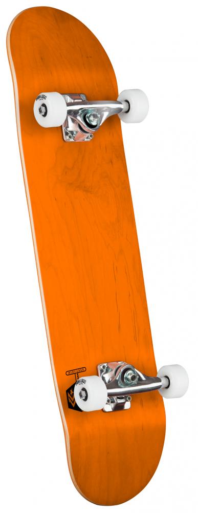 Mini Logo Skateboards Chevron Detonator Birch Complete Skateboard 8.0", Orange