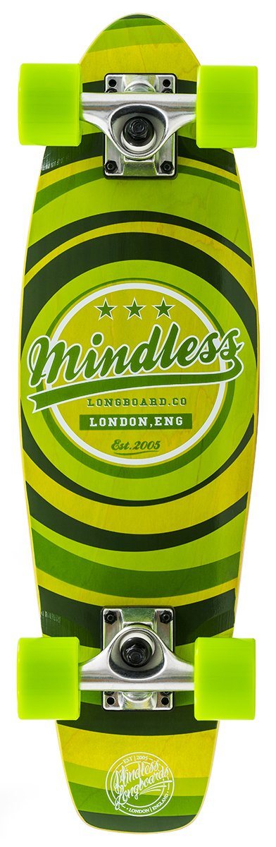 Mindless Longboard Stained Daily II Cruiser - Green Skateboard Mindless 