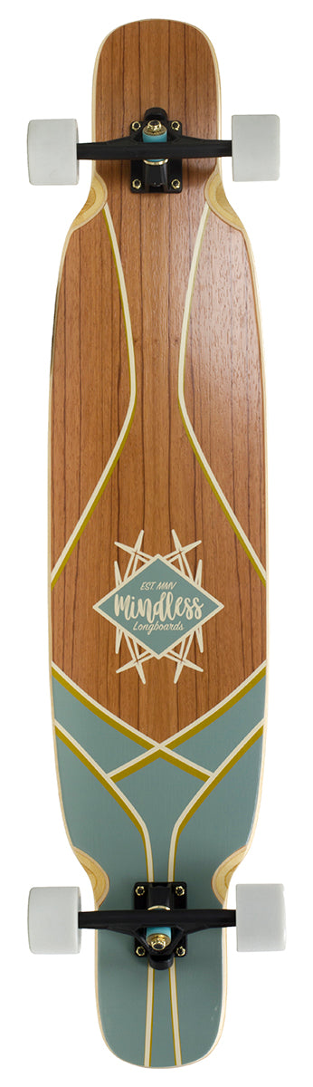 Mindless Longboards Core Dancer Complete Longboard, Red Gum
