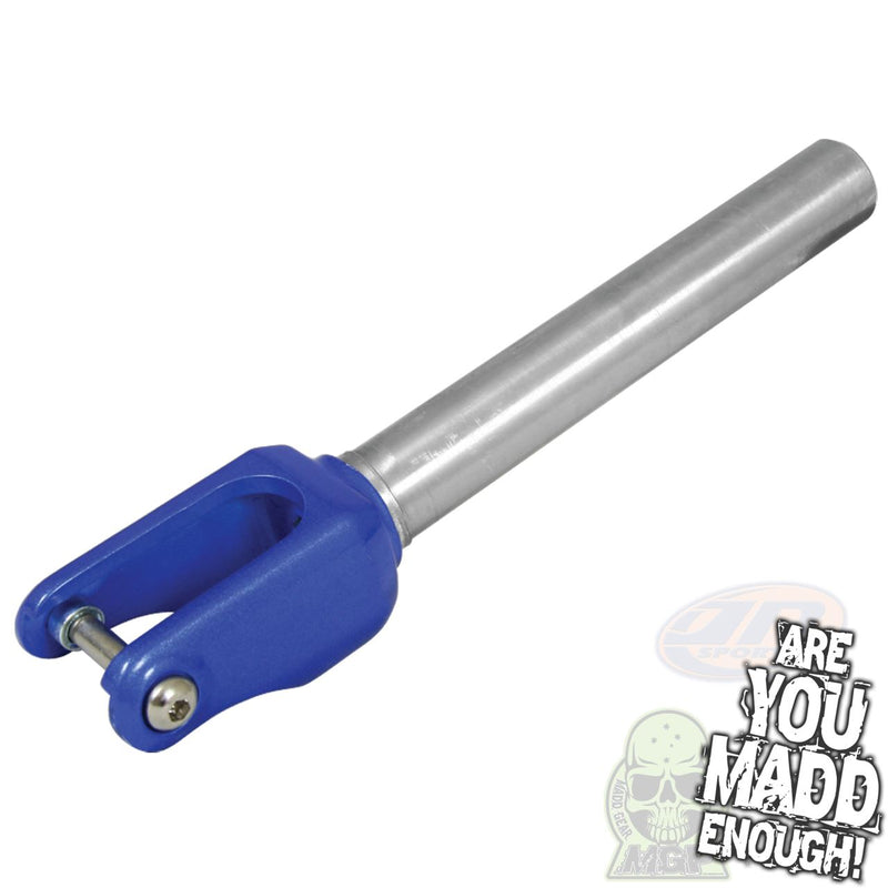 MGP Scooters Alloy Threadless Fork, Blue