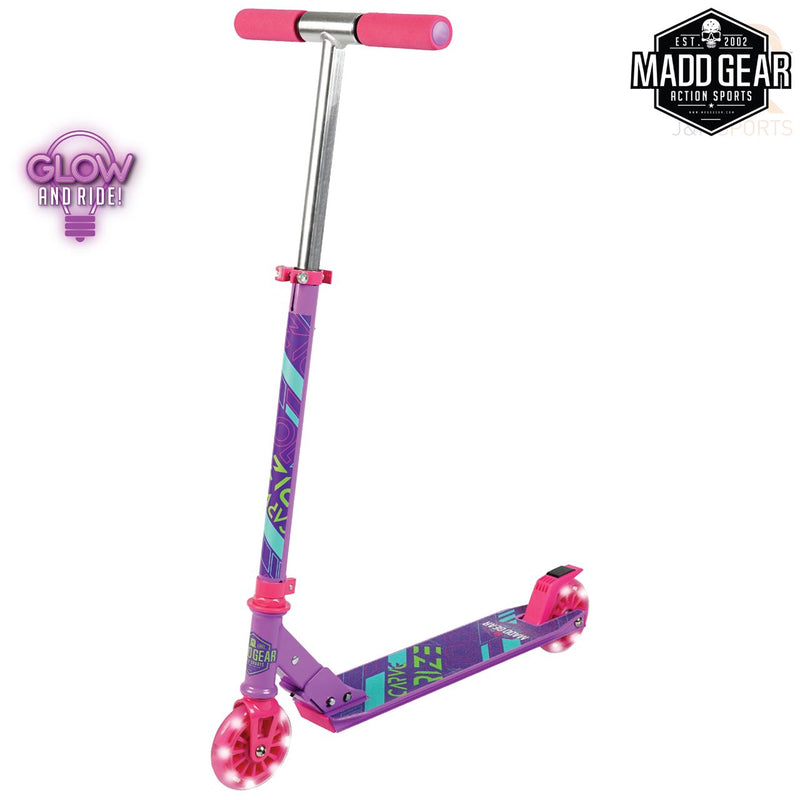 MGP Scooters Carve Rise Adjustable Scooter, Purple/Pink