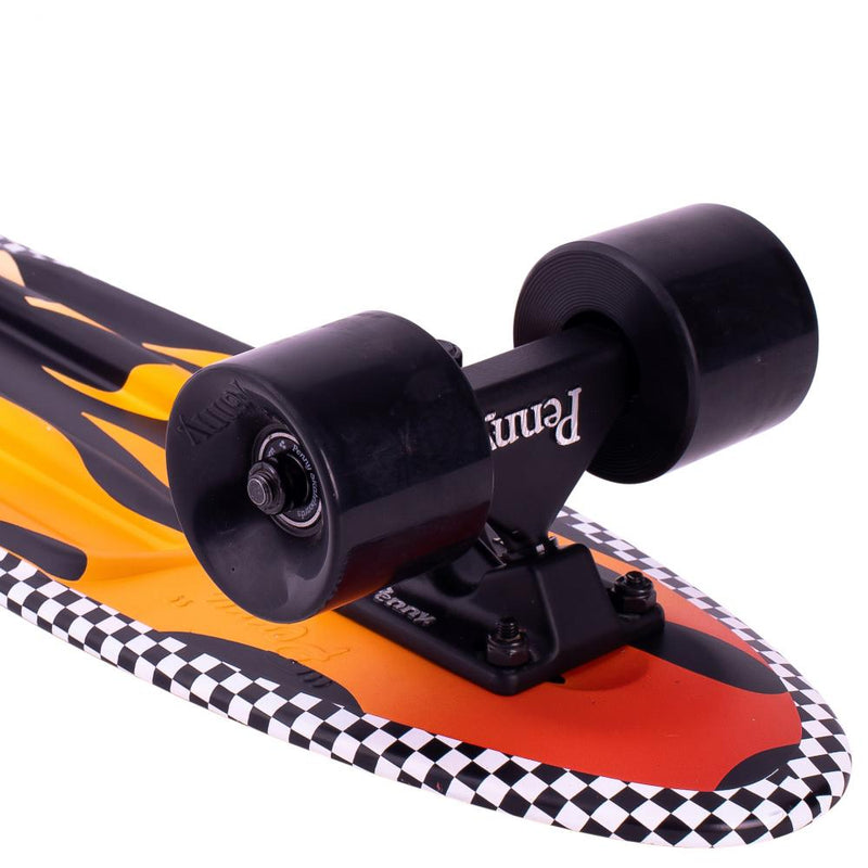 Penny Boards Flame 22" Cruiser, Black/Yellow