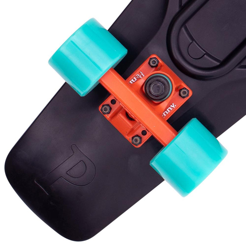 Penny Boards Bright light 27" Cruiser, Black/Turquoise
