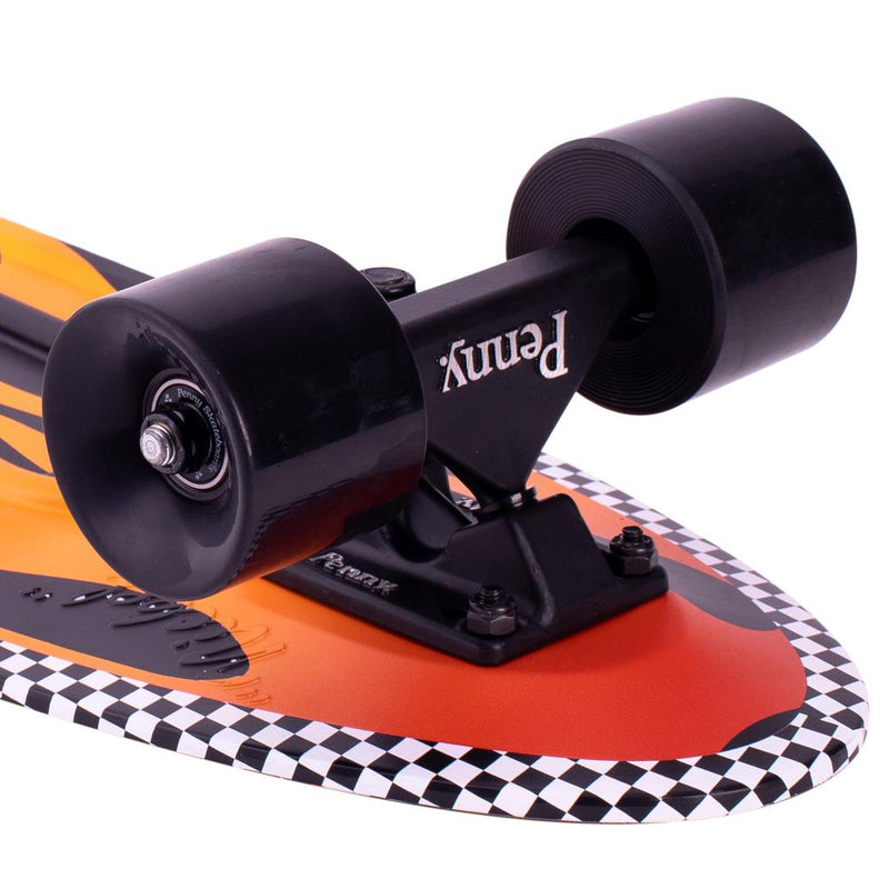 Penny Boards Flame 27" Cruiser, Black/Yellow