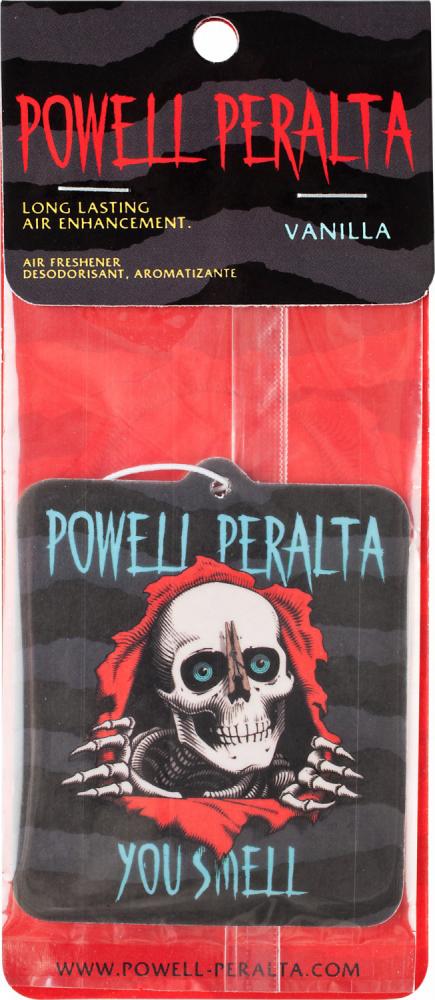 Powell Peralta Skateboard Ripper Vanilla Air Freshener, Red
